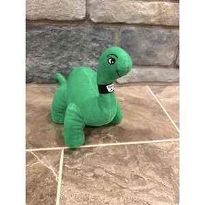 SINCLAIR DINO BRONTOSAURUS GAS Oil CO PLUSH STUFFED Green DINOSAUR 9x12 Promo